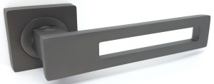 Ручка дверная KEDR R08-084 GR (графит)
